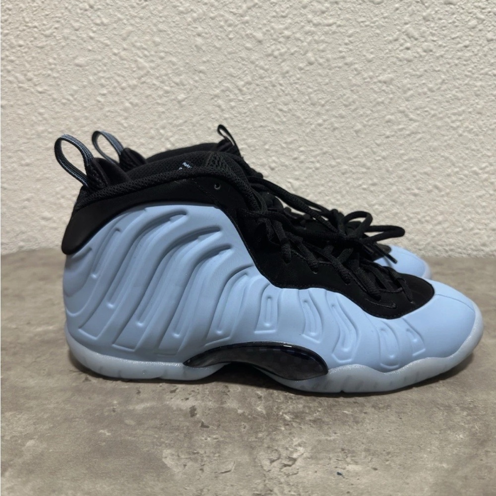 Nike Little Posite One Psychic Blue Black  HJ7654-400 Size 7Y